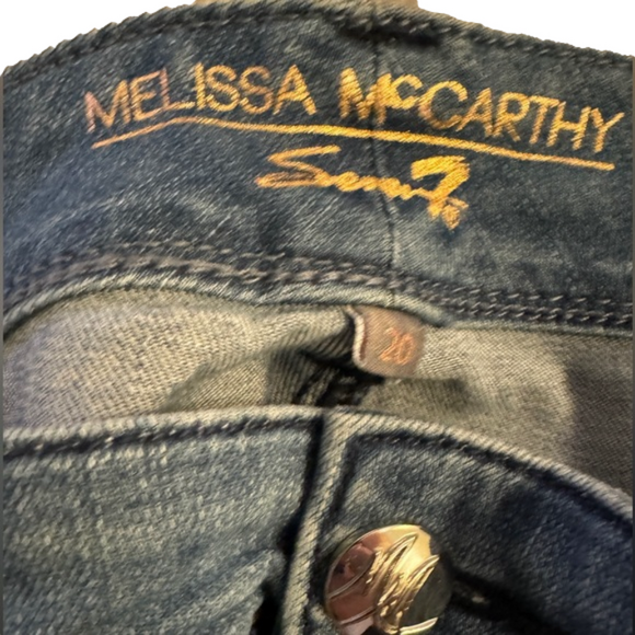 NWT Melissa McCarthy Seven7 Slimming Siloutte Pencil Stretch Jeans 20W - Picture 5 of 11